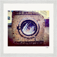 Wash It Framed print 30x30 cm / 12x12″ White frame 11