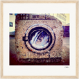 Wash It Framed print 30x30 cm / 12x12″ Wood frame 28