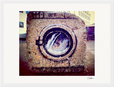 Wash It Framed print 30x40 cm / 12x16″ White frame 12