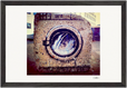 Wash It Framed print 30x45 cm / 12x18″ Black frame 47