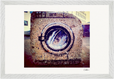 Wash It Framed print 30x45 cm / 12x18″ White frame 13