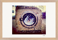 Wash It Framed print 30x45 cm / 12x18″ Wood frame 30