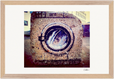 Wash It Framed print 30x45 cm / 12x18″ Wood frame 30