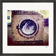 Wash It Framed print 40x40 cm / 16x16″ Black frame 48