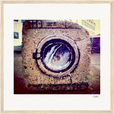 Wash It Framed print 40x40 cm / 16x16″ Wood frame 31