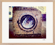 Wash It Framed print 40x50 cm / 16x20″ Wood frame 32