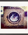 Wash It Framed print 50x50 cm / 20x20″ Black frame 51
