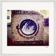 Wash It Framed print 50x50 cm / 20x20″ White frame 17