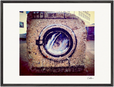 Wash It Framed print 60x80 cm / 24x32″ Black frame 52