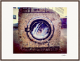 Wash It Framed print 60x80 cm / 24x32″ Dark wood frame 52