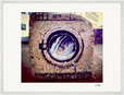 Wash It Framed print 60x80 cm / 24x32″ White frame 18