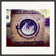Wash It Framed print 70x70 cm / 28x28″ Black frame 53