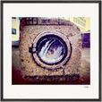 Wash It Framed print 70x70 cm / 28x28″ Black frame 53