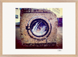 Wash It Framed print A2 (42 x 59.4  cm) Wood frame 38