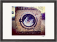 Wash It Framed print A3 (29.7 x 42 cm) Black frame 56
