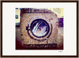 Wash It Framed print A3 (29.7 x 42 cm) Dark wood frame 56