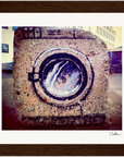 Wash It Framed print A3 (29.7 x 42 cm) Wood frame 40