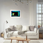 Web of Colors Framed print 13x18 cm / 5x7″ White frame 3