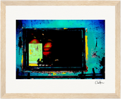 Web of Colors Framed print 20x25 cm / 8x10″ Wood frame 26