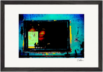 Web of Colors Framed print 30x40 cm / 12x16″ Black frame 47