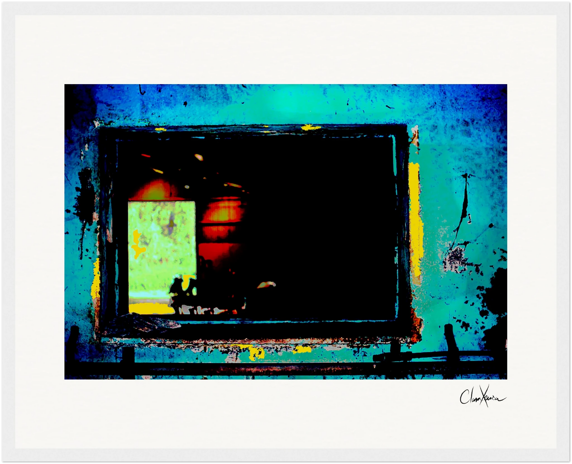 Web of Colors Framed print 30x45 cm / 12x18″ White frame 14