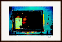 Web of Colors Framed print 40x50 cm / 16x20″ Dark wood frame 51