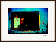 Web of Colors Framed print 40x60 cm / 16x24″ Dark wood frame 52
