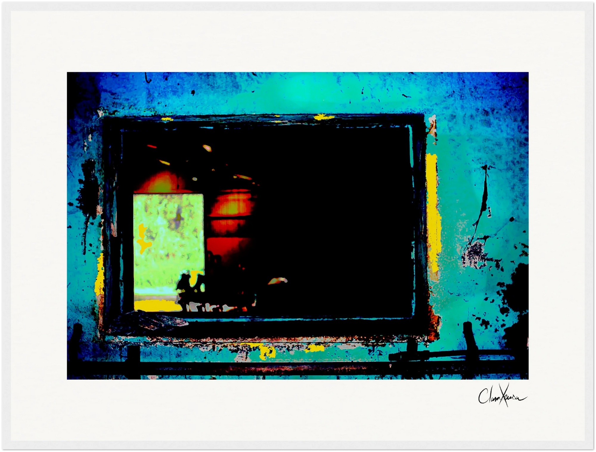 Web of Colors Framed print 45x60 cm / 18x24″ White frame 18