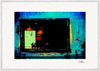 Web of Colors Framed print 50x70 cm / 20x28″ White frame 19
