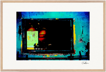 Web of Colors Framed print 50x70 cm / 20x28″ Wood frame 35