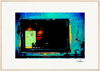 Web of Colors Framed print 60x80 cm / 24x32″ Wood frame 39