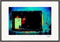 Web of Colors Framed print A1 (59.4 x 84.1 cm) Black frame 53
