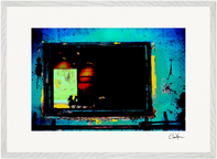 Web of Colors Framed print A2 (42 x 59.4 cm) White frame 16