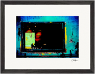 Web of Colors Framed print A3 (29.7 x 42 cm) Black frame 46