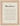 Abundance Word of Intention Framed print 13x18 cm / 5x7″ Wood frame Linen paper