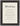 Adventurous Word of Intention Framed print 13x18 cm / 5x7″ Black frame Linen paper