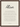 Alive Word of Intention Framed print 21x29.7 cm / 8x12" Dark wood frame Linen paper