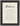Balance Word of Intention Framed print 13x18 cm / 5x7″ Black frame Linen paper
