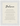 Balance Word of Intention Framed print 13x18 cm / 5x7″ White frame Linen paper