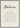 Balance Word of Intention Framed print 70x100 cm / 28x40″ Black frame Linen paper