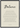 Balance Word of Intention Framed print A3 (29.7 x 42 cm) Black frame Linen paper