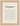 Compassion Word of Intention Framed print 13x18 cm / 5x7″ Wood frame Linen paper