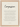 Compassion Word of Intention Framed print 21x29.7 cm / 8x12" Wood frame Linen paper