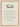 Faith Word of Intention Framed print 21x29.7 cm / 8x12" Wood frame Linen paper