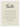 Faith Word of Intention Framed print 21x29.7 cm / 8x12" White frame Linen paper