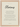 Glorious Word of Intention Framed print A3 (29.7 x 42 cm) Wood frame Linen paper