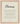Glorious Word of Intention Framed print 40x50 cm / 16x20″ Wood frame Linen paper