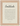 Gratitude Word of Intention Framed print 13x18 cm / 5x7″ Wood frame Linen paper