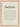 Gratitude Word of Intention Framed print 21x29.7 cm / 8x12" Wood frame Linen paper