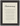 Harmonious Word of Intention Framed print 21x29.7 cm / 8x12" Black frame Linen paper